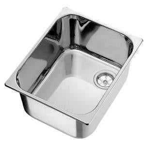 VASCHETTA INCASSO INOX MM 330X330