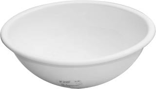 LAVELLO OVALE IN ABS BIANCO