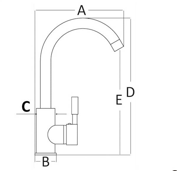 MISCELATORE LAVELLO CUCINA