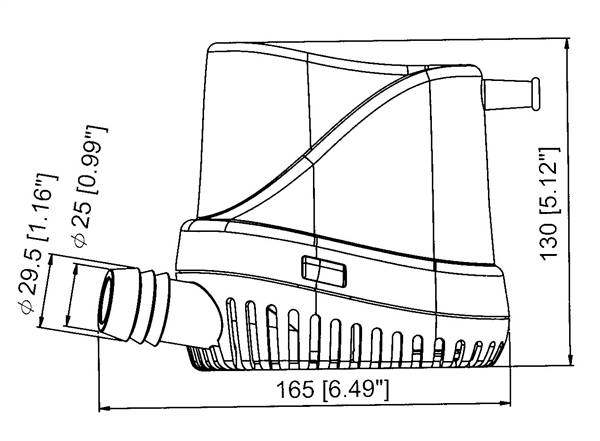 POMPA SENTINA AUTOM.TMC 1000 12V