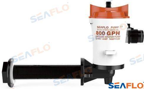 POMPA PESCATO ORIZZONTALE 600 GPH 12V
