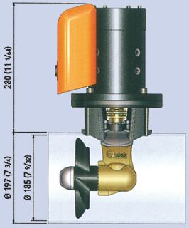 Elica Di Prua Btq 185-95 24 Volt