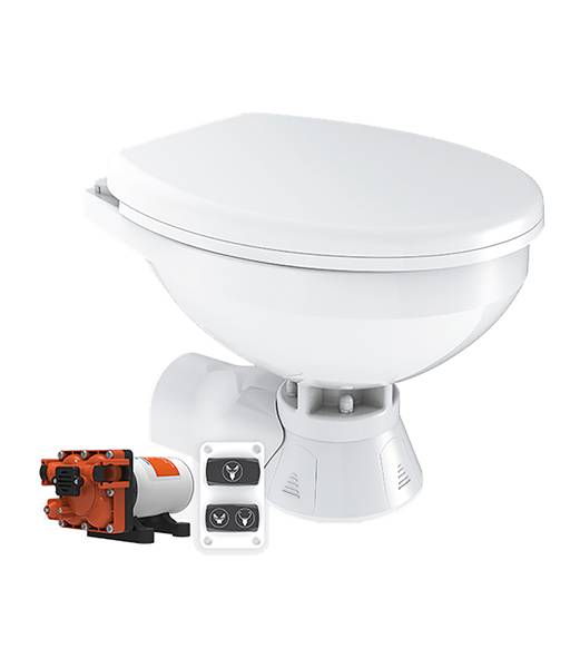 W.C. ELETTRICO SEAFLO QUIET REGULAR 12 V