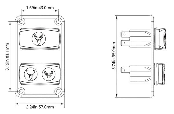 W.C. ELETTRICO SEAFLO QUIET REGULAR 24 V