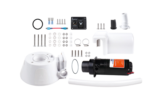 Kit Componenti Wc Elettrico Sea Flo 12 V