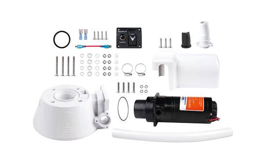 KIT COMPONENTI WC ELETTRICO SEA FLO 12 V