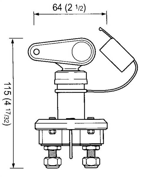 STACCABATTERIA 100 AMP.