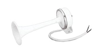 Tromba Elettr.ottone Bianco 12/v