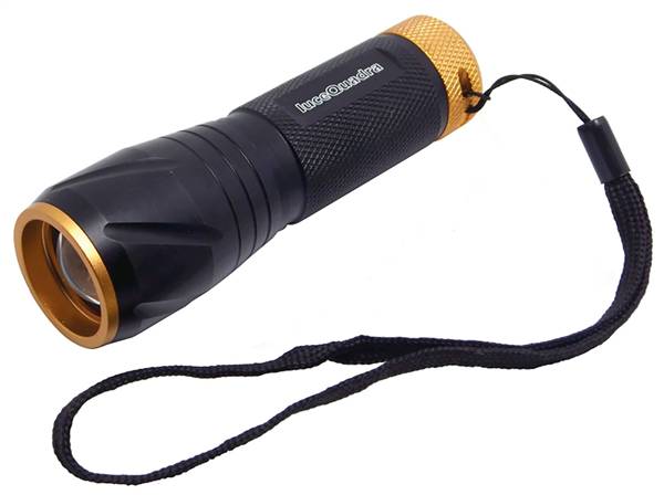 TORCIA ALLUMINIO NERO LED 5W