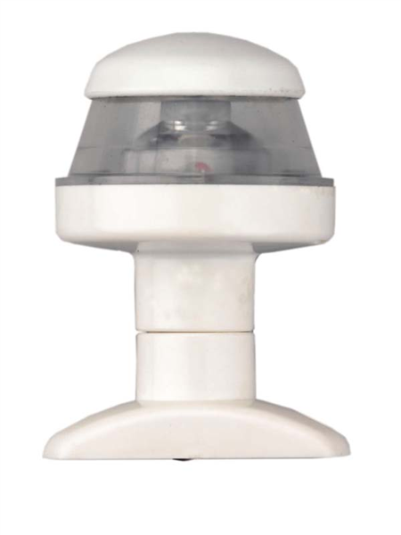 FANALE 360° PLASTICA BIANCA LED