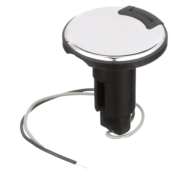 BASE TONDA ATTWOOD INOX/NERO
