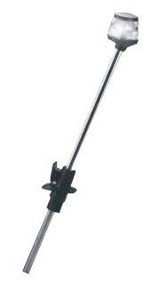 FANALE 360° NERO C/ASTA TELESCOP.