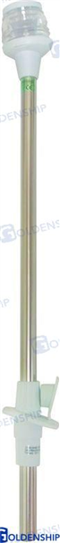 FANALE 360° BIANCO LED C/ASTA TELES