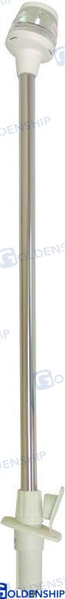 FANALE 360° BIANCO LED C/ASTA ESTR.