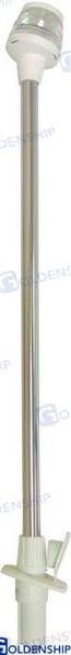 FANALE 360° BIANCO LED C/ASTA ESTR.