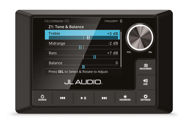 JL AUDIO MARINE SOURCE UNIT MM105