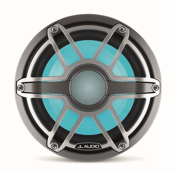 JL SUBWOOFER M6 LED GUN METAL SPORT 8"
