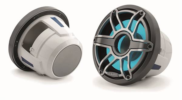 JL SUBWOOFER M6 LED GUN METAL SPORT 8"