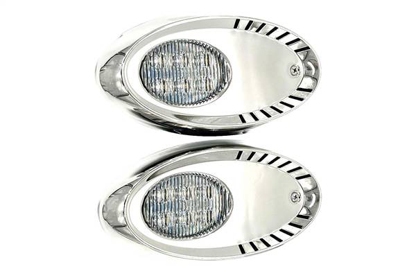 COPPIA LUCI DI ORMEGGIO ATTWOOD INOX