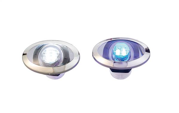 LUCE CORTESIA OVALE LED BLU