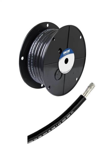 CAVO BATTERIA ANCOR MM²85 NERO MT.7,5