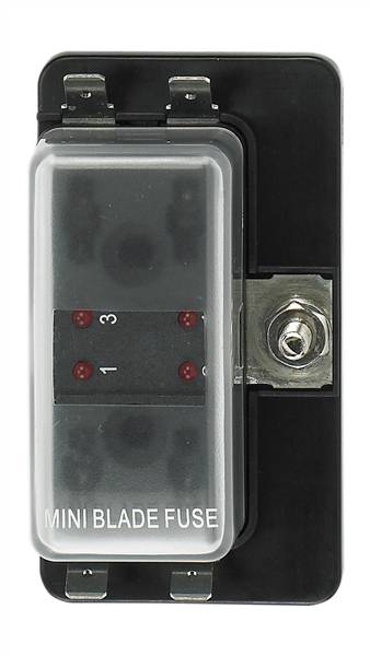SCATOLA PORTAFUSIBILI 4 POSTI