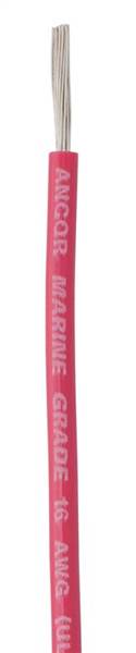CAVO STAGNO ANCOR MM²1 ROSSO MT.30