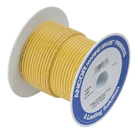CAVO STAGNO ANCOR MM²3 GIALLO MT.30