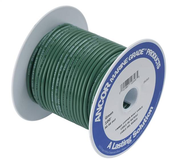 CAVO STAGNO ANCOR MM²13 VERDE MT.75