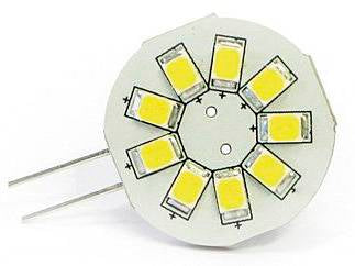 LAMPADA 9 LED G4 LATERALE LUCE CALDA