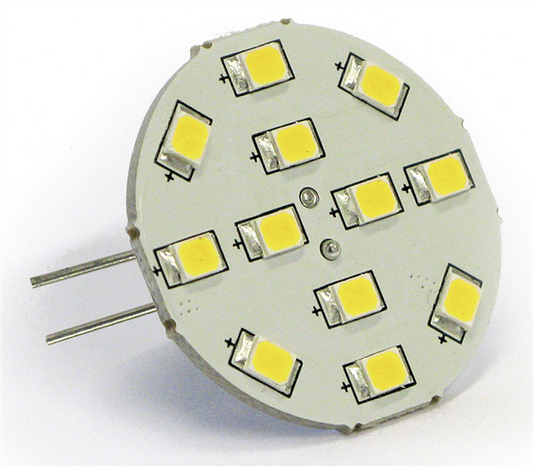 LAMPADA 12 LED G4 POSTERIORE LUCE FREDDA