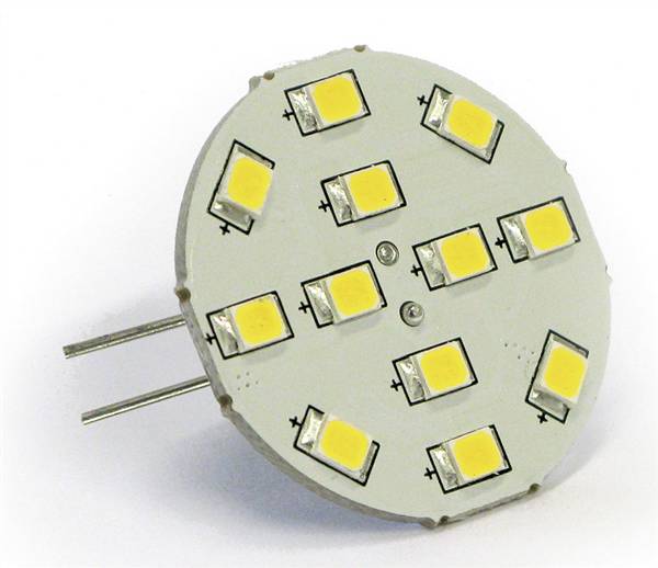 LAMPADA 12 LED G4 DIMM.24V POST.CALDA