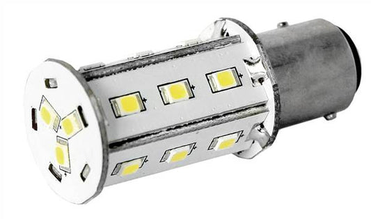 LAMPADA 18 LED BAY15D LUCE CALDA