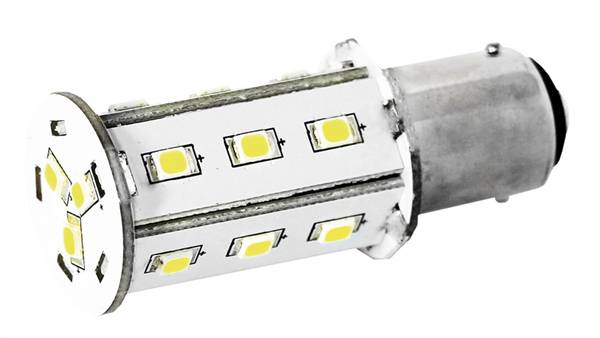 LAMPADA 18 LED BA15D LUCE FREDDA