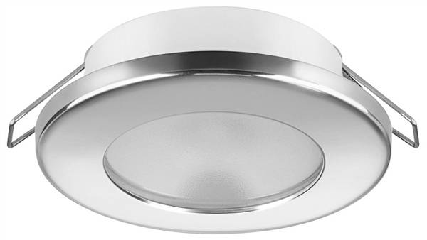 LUCE LED TED CT IP40 B.NAT.INOX LUCIDO