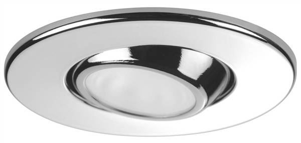 LUCE LED YOKO IP40 B.CALDO INOX LUCIDO