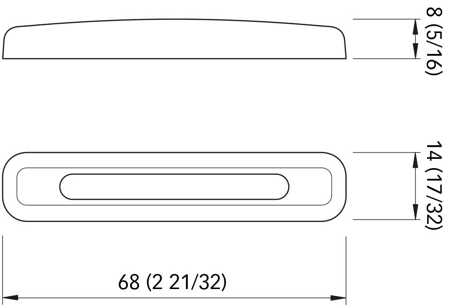 Luce Led Tab Ssr2 Inox Lucido B.natural