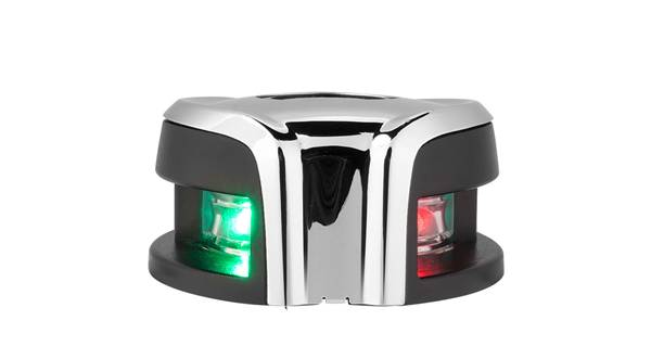FANALE COMBINATO LED INOX ORIZZONTALE
