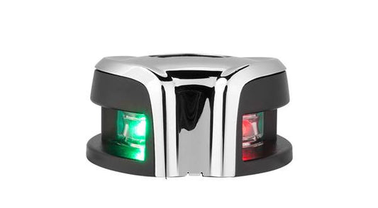 FANALE COMBINATO LED INOX ORIZZONTALE