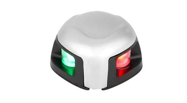 FANALE COMBINATO LED INOX ORIZZONTALE