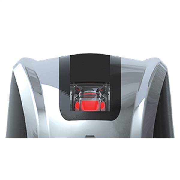 FANALE LED INOX LUCE ROSSA