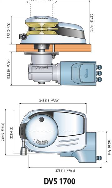 SALPA ANCORA DAVE 1700W 12V