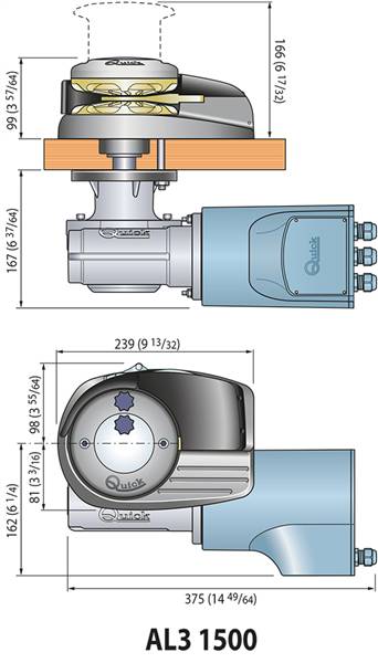 SALPA ANCORA ALEPH 1500 W 12/V C/CAMP