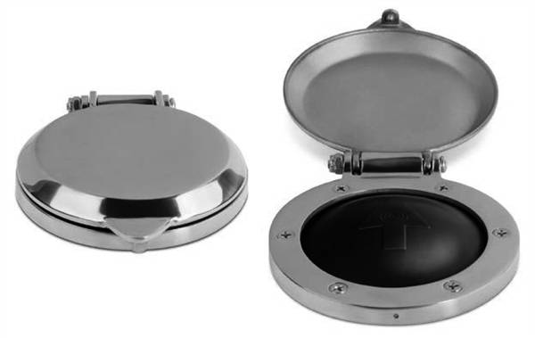 PULSANTE A PIEDE INOX