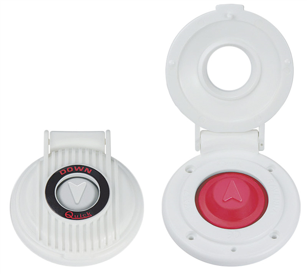 Comando Elettr.a Piede Up 900/u Bianco