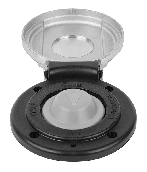 Pulsante A Piede Up Inox/nero