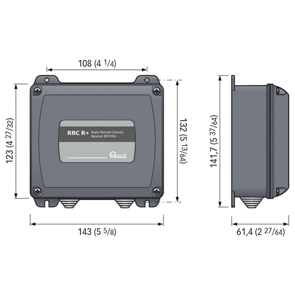 Ricevitore Rrc R02+ 869 Mhz