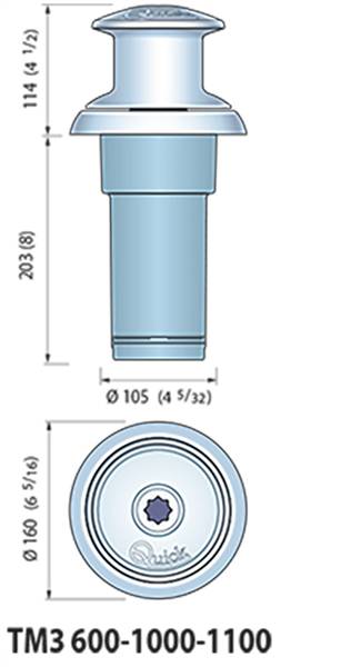 VERRICELLO TOTEM 800W 12V
