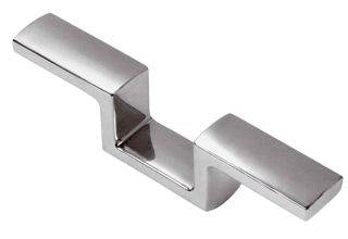 BITTA RETTANG. INOX LUNG. MM.180