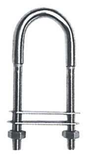 CAVALLOTTO INOX A "U" MM.80X40